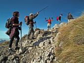 Salita in Grignetta dal Pian dei Resinelli sul sentiero 7 - Cresta Cermenati nella splendida giornata del 4 novembre 2010 - FOTOGALLERY